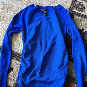 Royal blue sweater